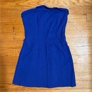 Altar’d State Blue Strapless Dress